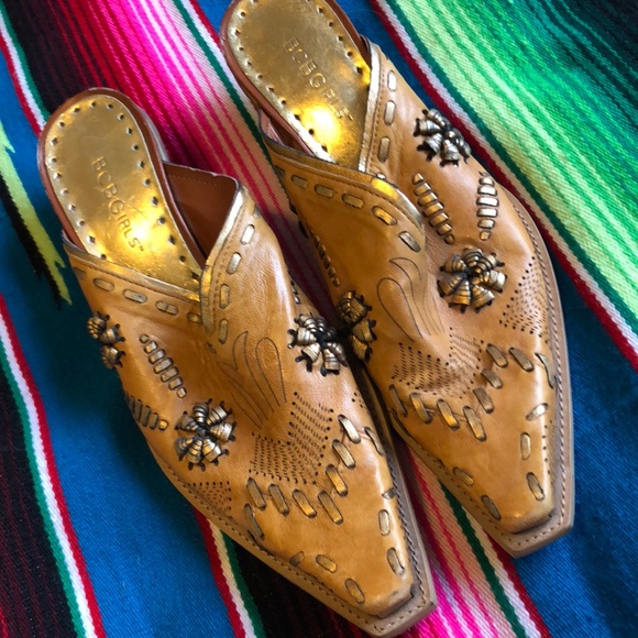 BCBGirls Shoes - BCBG Western Mules